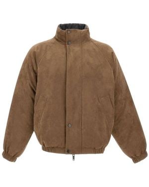 Emporio Armani Blouson Jacket Clothing - Brown
