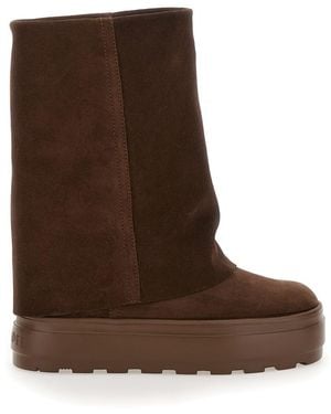 Casadei Stivale Renna Cacao - Brown