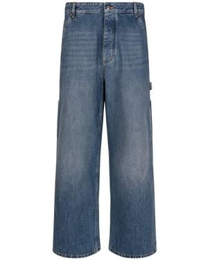 Bottega Veneta Loose Fit Jeans - Blue