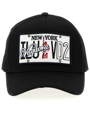 DSquared² Vaquera X Capsule Cap - Black