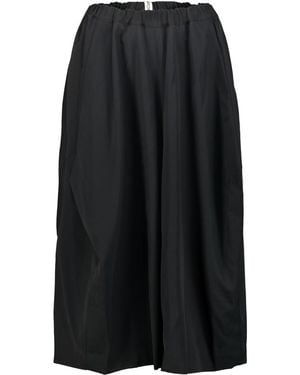 Comme des Garçons Wide Balloon Pants Clothing - Black