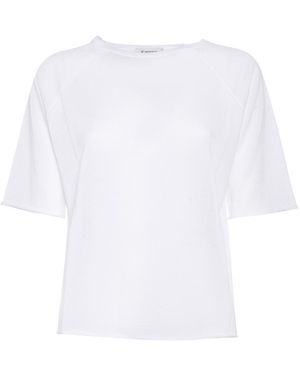 Kangra Cashmere Girocoll - White