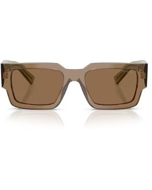 Prada Pr B17S Symbole Sunglasses - Brown