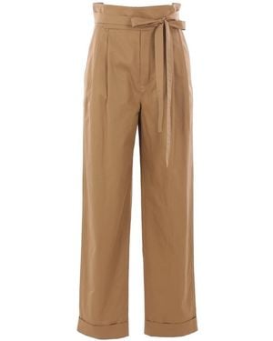 Saint Laurent Pants - Natural