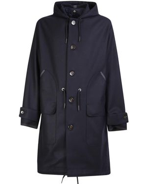 PT Torino Three-quarter Coats - Blue