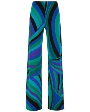 Emilio Pucci Trousers - Blue