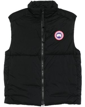 Canada Goose Padded Vest With High Collar - Black