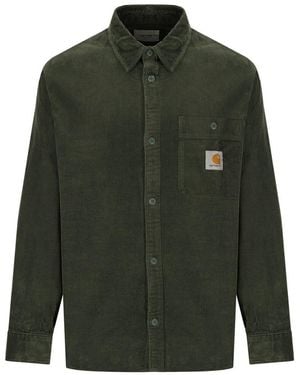 Carhartt L/ Flint Opuntia Shirt - Green