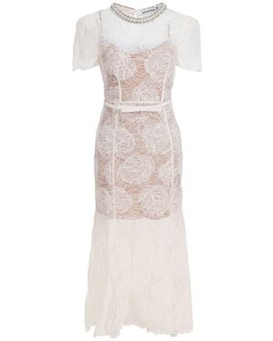 Self-Portrait Dresses - White