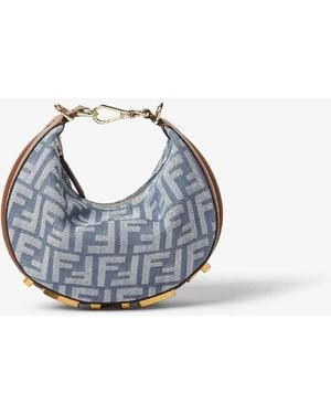 Fendi "Graphy" Handbag Mini - Blue