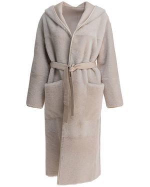 Blancha Coats - White