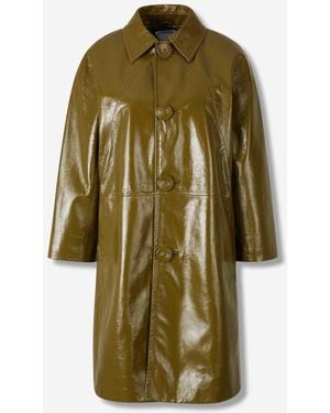 コート BOTTEGA VENETA Pastel Light-Blue Tricotine Coat Bottega Veneta Pastel Light-Blue Tricotine Coat – LOZURI®