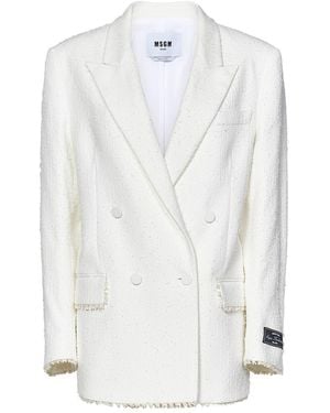 MSGM Blazer - White