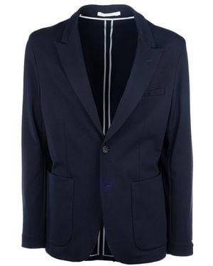 Paolo Pecora Jackets & Vests - Blue