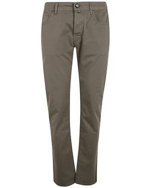 Jacob Cohen Bard Slim Fit Five Pockets Denim - Gray