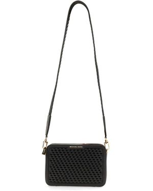 Michael Kors Shoulder Bag With Logo - Black