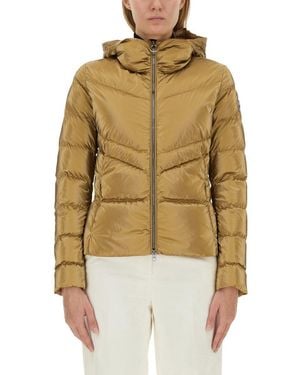 Colmar Down Jacket With Hood - Metallic