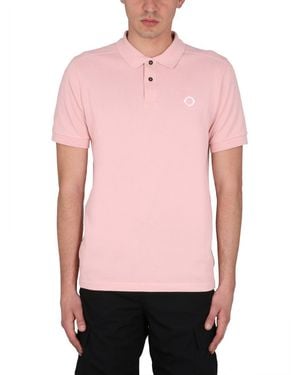 Ma Strum Polo With Logo - Pink