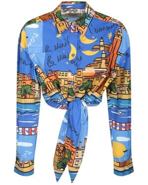 ALESSANDRO ENRIQUEZ Shirts - Blue