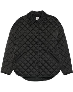 TOTEME Quilted Nylon Jacket - Black