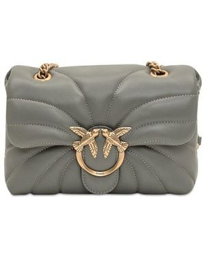 Pinko Love Puff Mini Bag - Gray