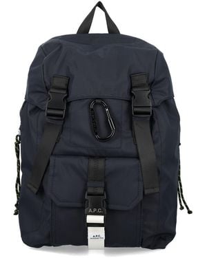 A.P.C. Trek Technical Backpack - Blue