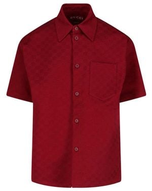 Gucci Oversized Shirt - Red