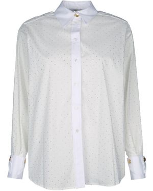 Elisabetta Franchi Classic Comfortable Shirts Collection - White
