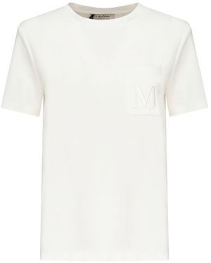Max Mara Cotton T-Shirt - White