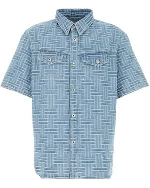 KENZO Weave Shirt - Blue