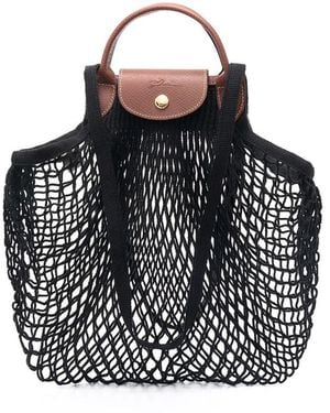 Longchamp Le Pliage Filet - Black