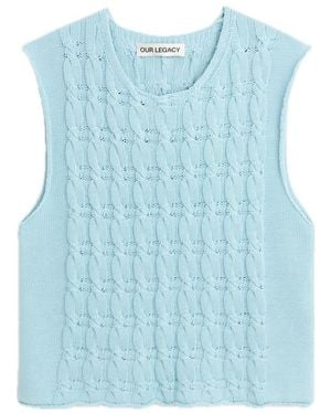 Our Legacy Pleaser Tank - Blue