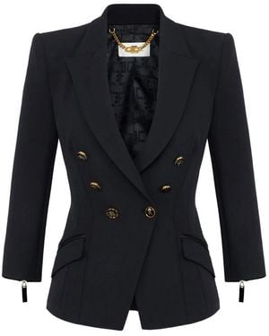 Elisabetta Franchi Jacket - Black