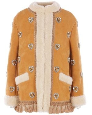 Valentino Garavani Coats - Natural