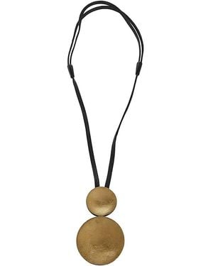 Monies Kamagong Goldfoil Pendant Accessories - Metallic