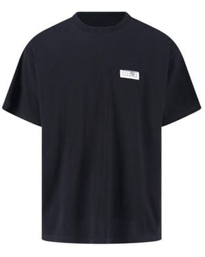 MM6 by Maison Martin Margiela T-Shirts And Polos - Black