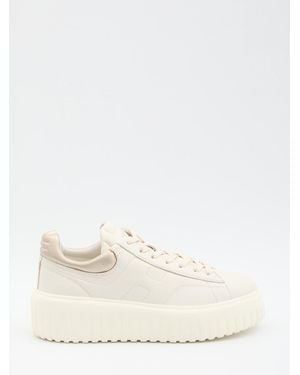 Hogan H-Stripes Trainers - Natural