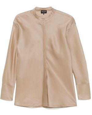 Giorgio Armani Shirts - Natural