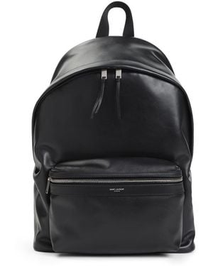 Saint Laurent Backpacks - Black