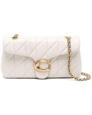 COACH Tabby Leather Crossbody Bag - Natural