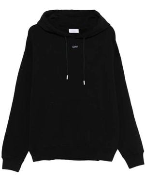 Off-White c/o Virgil Abloh Back Print Hoodie - Black