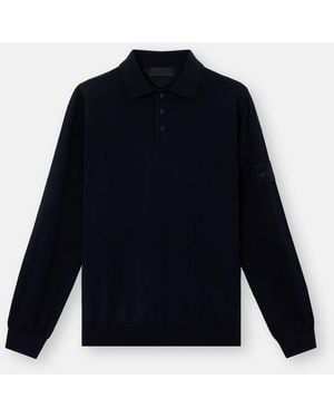 Stone Island Virgin Wool Knitwear - Blue