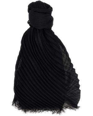 Issey Miyake 'Washi Pleats' Stole - Black