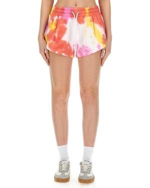 MSGM Tie Dye Shorts for Women | Lyst