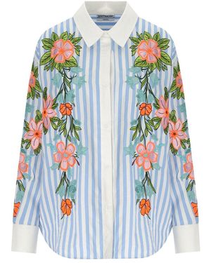 Essentiel Antwerp Hotswolds2 And Light Shirt - Blue