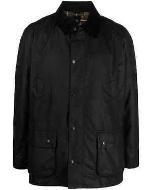 Barbour Black Waxed Cotton Classic Jacket