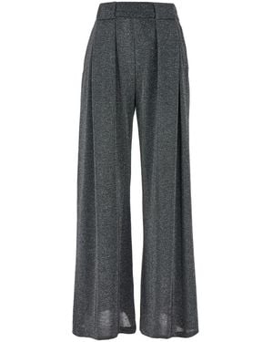 Momoní Aspen Lurex Trousers - Grey