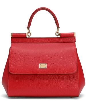 Dolce & Gabbana Hand Bag "Sicily" Medium - Red