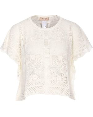 Twinset Jumpers - White
