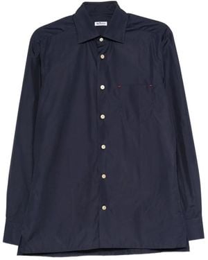 Kiton Buttoned Pocket Shirt - Blue